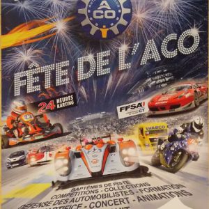 2012 Le Mans ACO event poster
