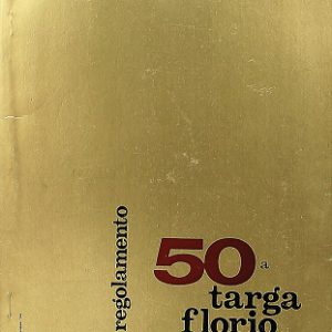 1966 Targa Florio regulation booklet 'regolamento'