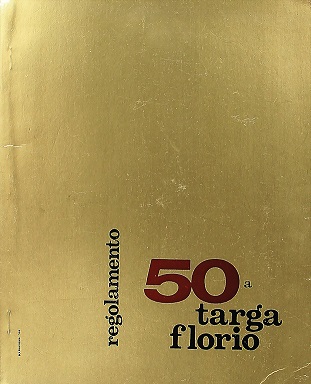 1966 Targa Florio regulation booklet 'regolamento'