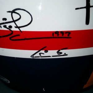 1992 Nigel Mansell signed race helmet