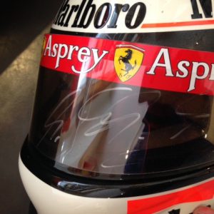 1996 Michael Schumacher Ferrari test helmet
