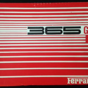 1974 Ferrari 365 GTB/4 Daytona spare parts catalog