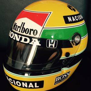 1988 Ayrton Senna original race helmet