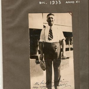 1933 Enzo Ferrari signed photo