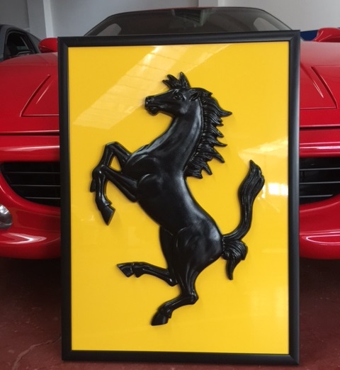 2000s Ferrari Cavallino sign