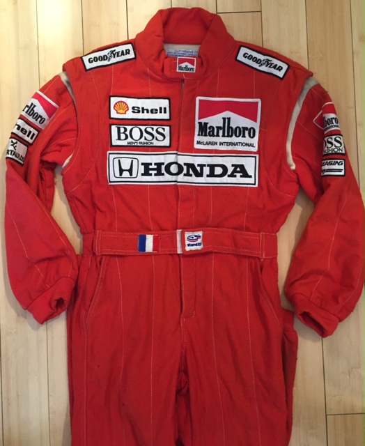 1989 Alain Prost McLaren race suit