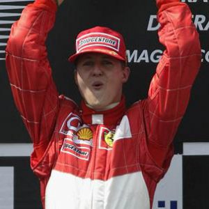 2002 Michael Schumacher Ferrari win suit - France