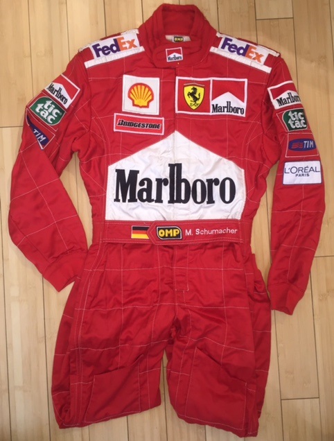 2000 Michael Schumacher Ferrari suit - Nurburgring