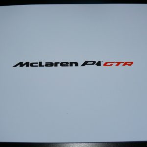 2015 McLaren P1 GTR brochure 'Owner's Edition'