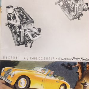 1949 Maserati full range brochure