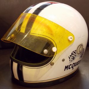 1970 Steve McQueen original race helmet