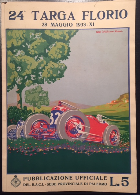 1933 Targa Florio program