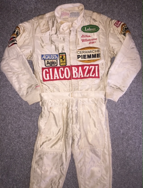 1982 Gilles Villeneuve suit