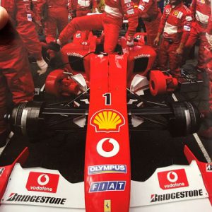 2003 Ferrari F2003-GA nosecone ex- Michael Schumacher