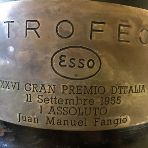 1955 Italian GP at Monza winner's trophy