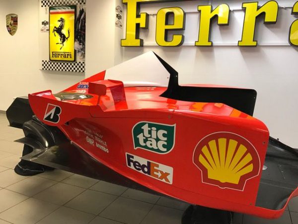 2001 Ferrari F2001 engine cover and undertray
