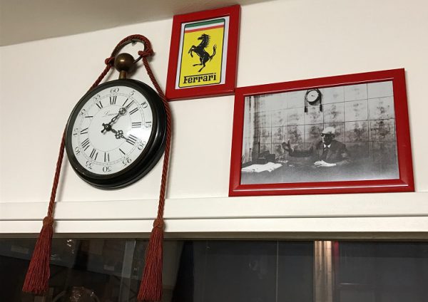 1930s-1980s Enzo Ferrari office clock