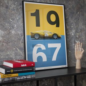 1967 Ferrari 412P poster set