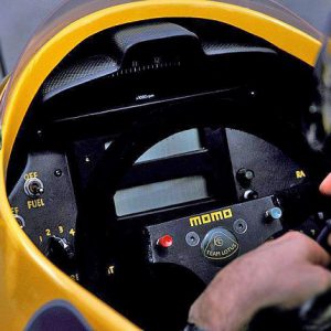 1987 Ayrton Senna Lotus 99T steering wheel