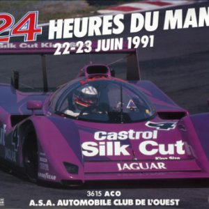 1991 Le Mans 24 hours poster