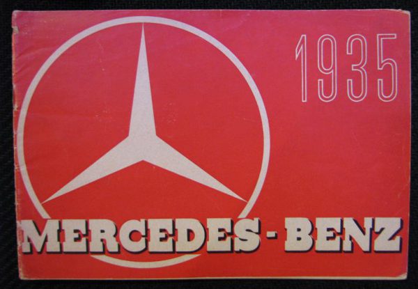 1935 Mercedes-Benz full range catalog / brochure