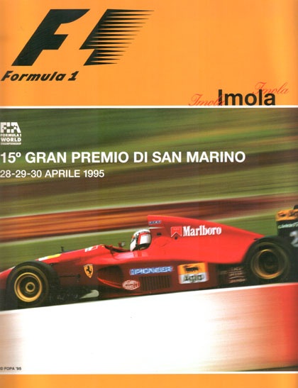 1995 San Marino GP at Imola poster