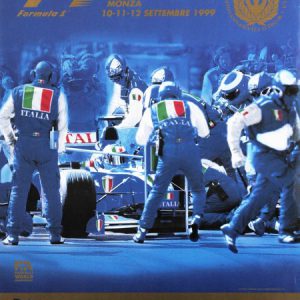 1999 Italian GP at Monza poster