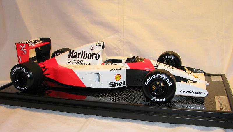 Collector Studio Fine Automotive Memorabilia 1 8 1991 Mclaren Mp4 6 Honda Ex Ayrton Senna Wc