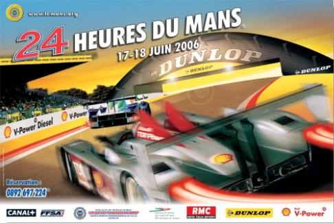 2006 Le Mans 24 hours poster