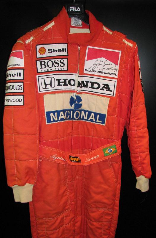 1992 Ayrton Senna McLaren suit - Monaco GP
