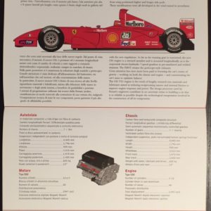 2001 Ferrari F2001 brochure