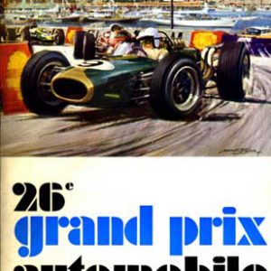 1968 Monaco GP multi-signed program