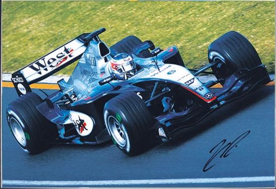 2004 Kimi Raikkonen signed McLaren photo - large