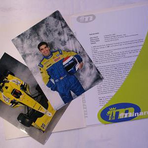 2000 Minardi F1 brochure / press kit
