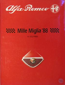 1988 Alfa Romeo Mille Miglia brochure / press kit