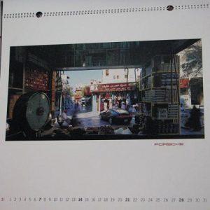 1993 Porsche Factory Calendar
