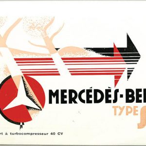 1929 Mercedes SS brochure