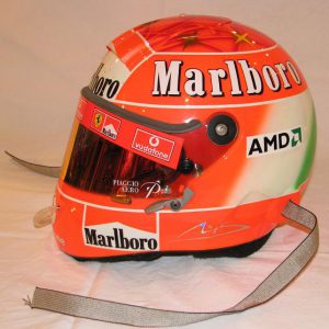 2004 Michael Schumacher Italian GP helmet