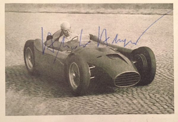 1954 Alberto Ascari signed photo
