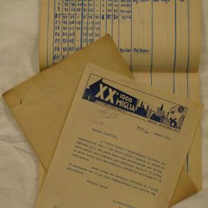 1953 Mille Miglia congratulatory letter