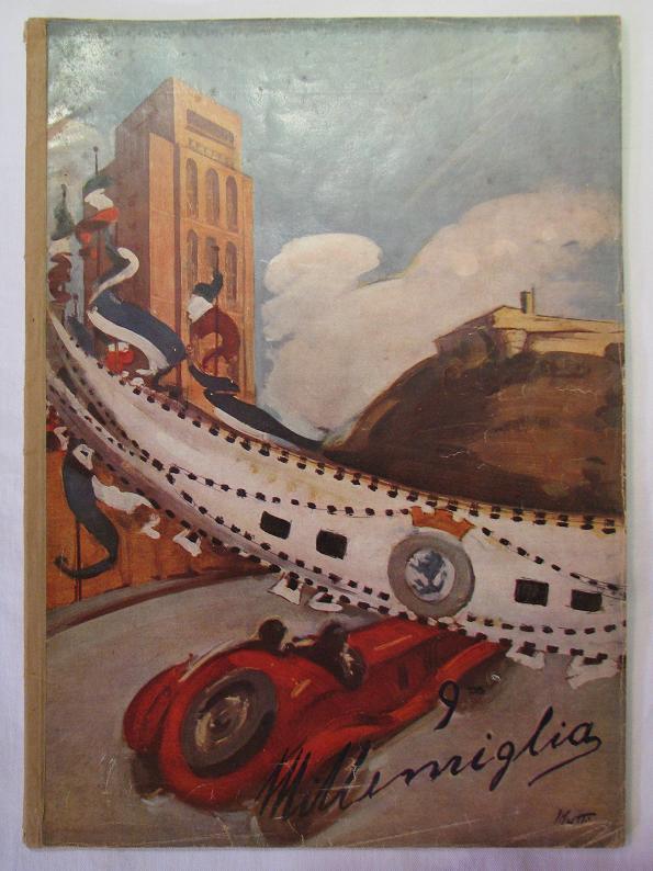 1935 Mille Miglia race program