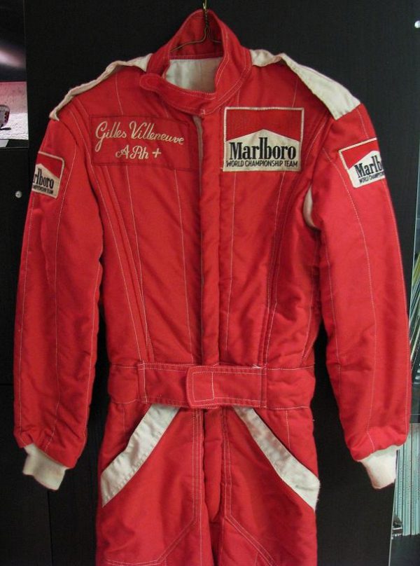 1978 Gilles Villeneuve Ferrari suit