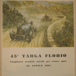1961 Targa Florio poster