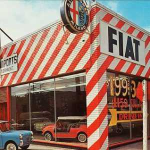 1950-1970 Alfa Romeo dealership sign