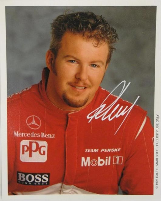 1997 Paul Tracy signed Marlboro publicity portrait
