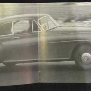 1953-5 Bentley R-Type Continental brochure