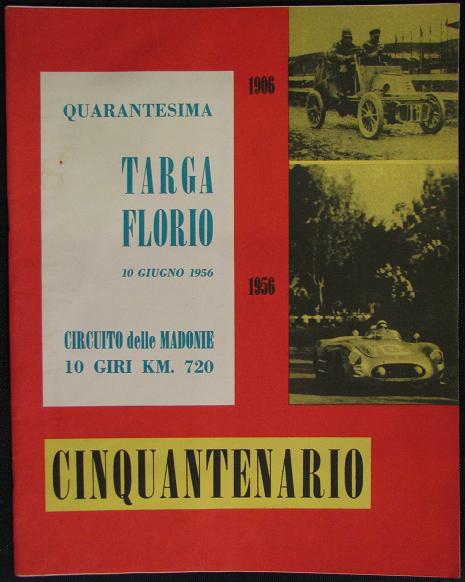 1956 Targa Florio program