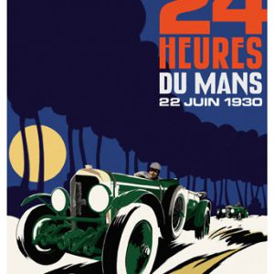 Bentley Le Mans poster