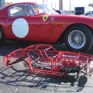 1/3 1961 Ferrari 250 GT SWB trellis and engine