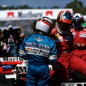 1996 Michael Schumacher helmet - Portugal